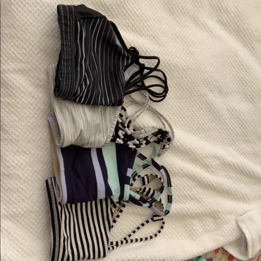 2 size 6 2 size 8 lululemon sports bras